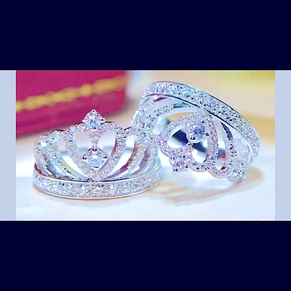 💍 New Simulated 💎 White Sapphire Princess 👰🏼💍 - Picture 3 of 4